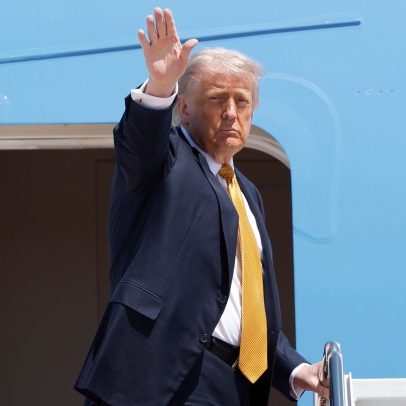 Trump aterra em Pequim para iniciar visita oficial de três dias