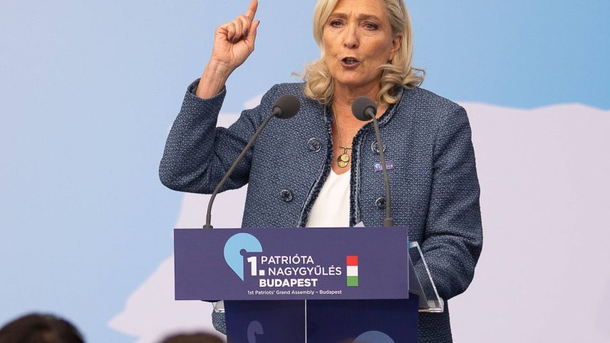 Marine Le Pen responde a Mbappé sobre PSG e Champions