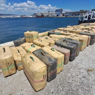 Apreensão de quatro toneladas de haxixe entre Faro e Olhão