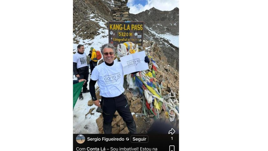 Sérgio Figueiredo promovia no Nepal o canal que afunda em Portugal