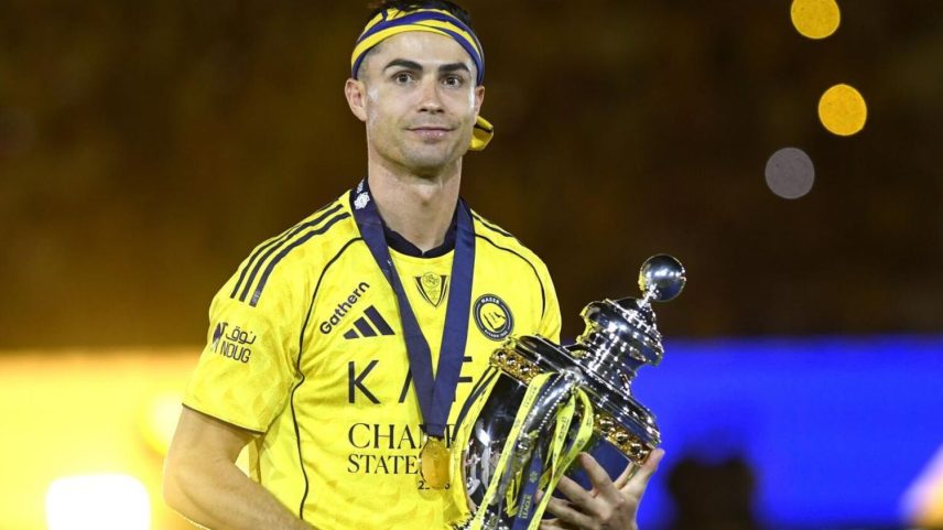 Cristiano Ronaldo conquista o campeonato da Arábia Saudita.