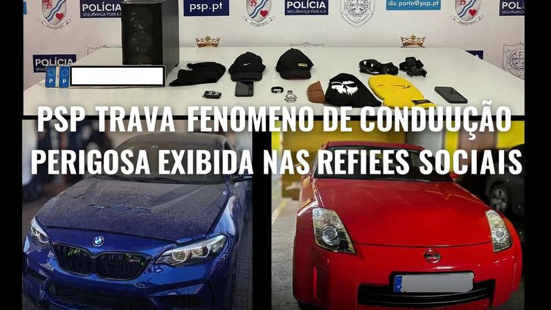 PSP investiga condução perigosa exibida nas redes sociais