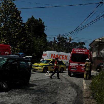 Mulher gravemente ferida em colisão rodoviária em Arouca