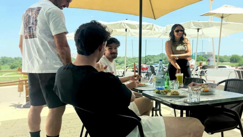 Rúben Amorim reencontra antigos jogadores do Sporting em Lisboa