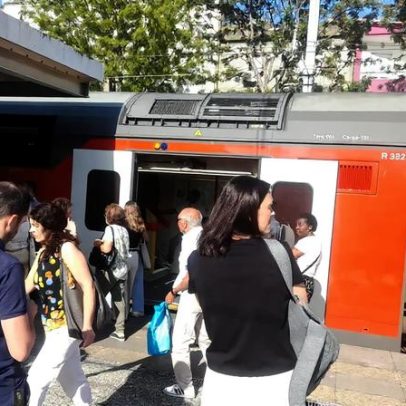 Comboios da CP com perturbações após passageira ficar indisposta na Moscavide