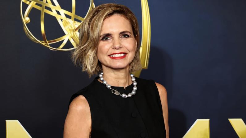 Mariana Van Zeller na cerimónia de entrega de prémios Emmy