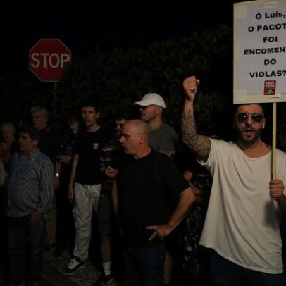 Manifestação contra o pacote laboral em São Félix da Marinha reúne dezenas