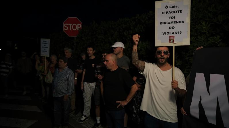 Manifestação contra o pacote laboral em São Félix da Marinha reúne dezenas