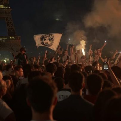 79 detidos em Paris durante celebrações da vitória do PSG