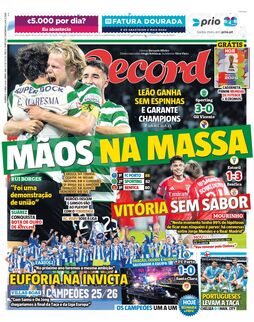 Capa do dia