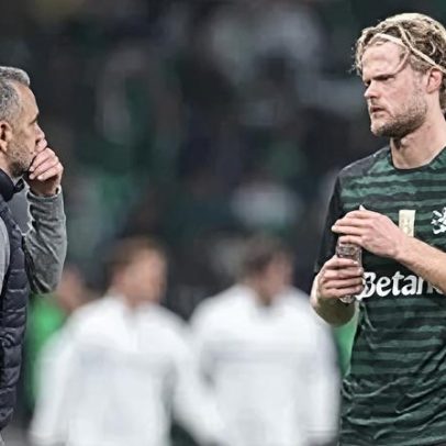 Hjulmand em contrarrelógio: capitão do Sporting recuperável para final da Taça