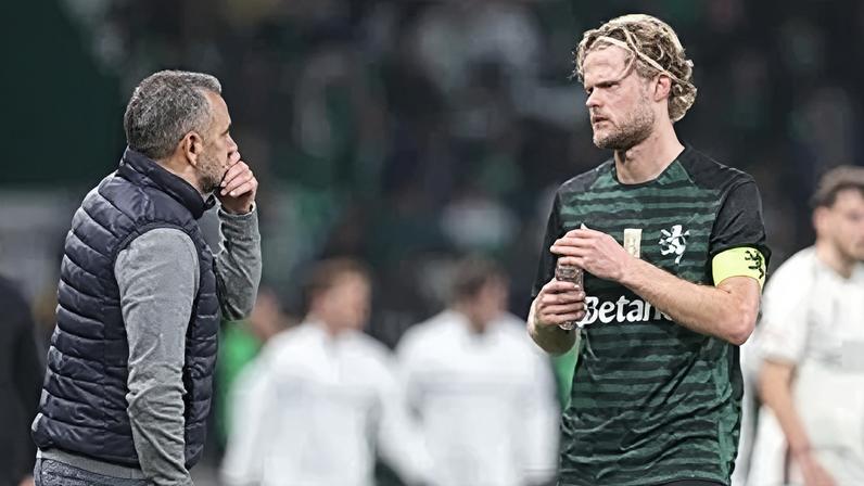 Hjulmand em contrarrelógio: capitão do Sporting recuperável para final da Taça