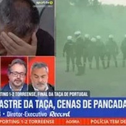 Vítor Pinto diz que o Sporting mereceu perder a final da Taça de Portugal