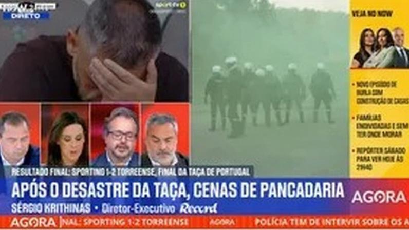 Vítor Pinto diz que o Sporting mereceu perder a final da Taça de Portugal