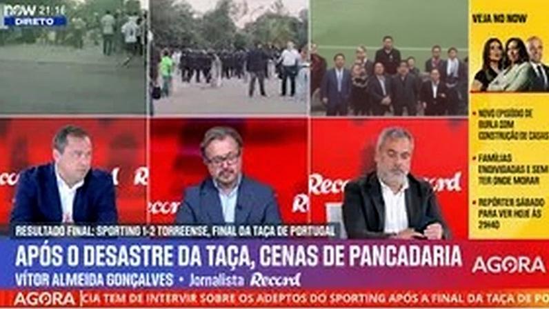 Vítor Almeida Gonçalves afirma que o Sporting estava fisicamente estourado