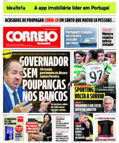 Capa do jornal