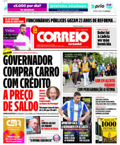 Capa do jornal