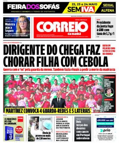 Capa do jornal