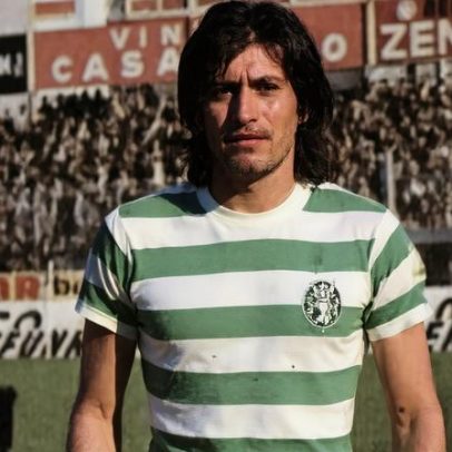 Chirola, antigo vendedor de jornais, faz parte da história do Sporting