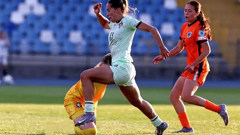 Portugal vence Holanda e apura-se para as 'meias' do Euro Sub-19 feminino e para o Mundial Sub-20