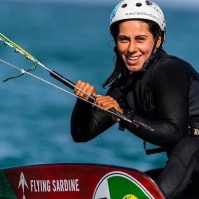 Mafalda Pires de Lima inicia Mundial de kitesurf em 12.º e Tomás Pires de Lima em 19.º