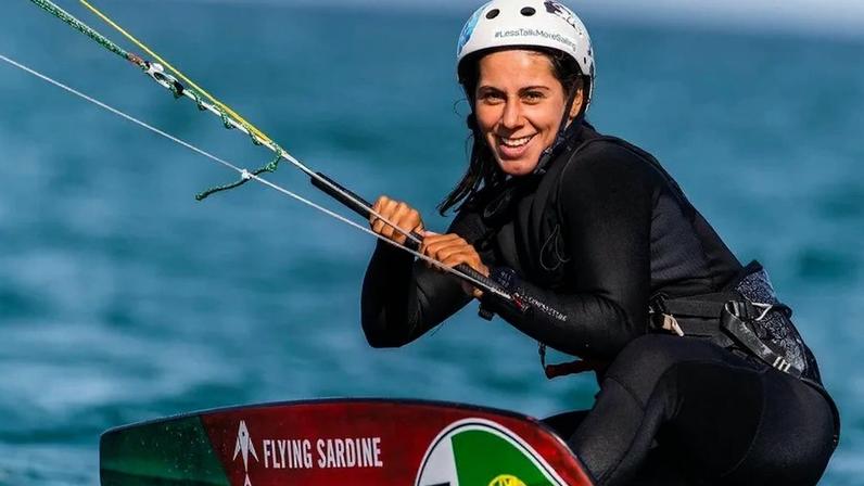 Mafalda Pires de Lima inicia Mundial de kitesurf em 12.º e Tomás Pires de Lima em 19.º