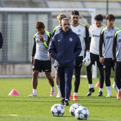 Plantel do Sporting goza duas folgas e regressa aos treinos na quinta-feira