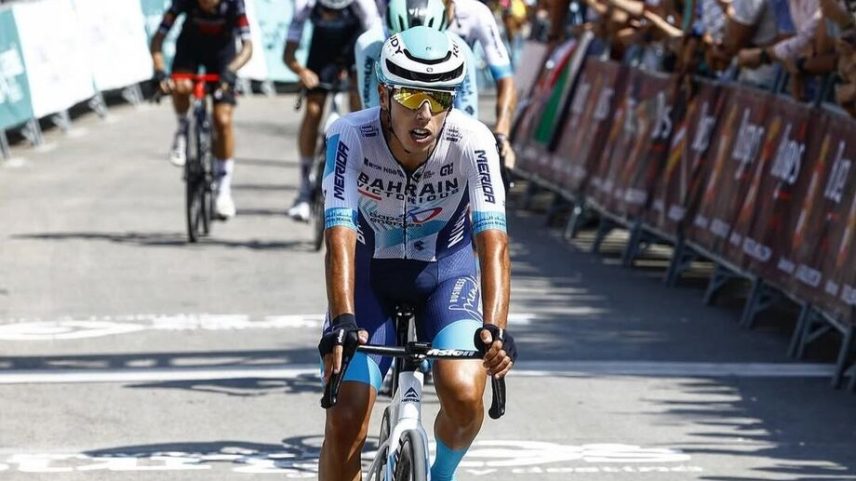 Afonso Eulálio, ciclista da Bahrain Victorious
