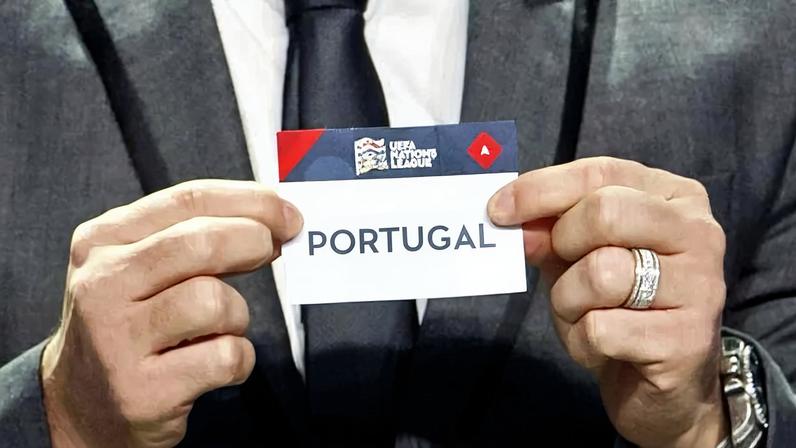 Portugal sorteado na Liga das Nações