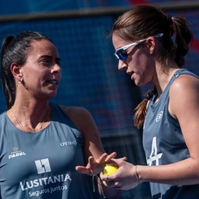 Sofia Araújo e Cláudia Fernández eliminadas na meia-final do P2 Assunção