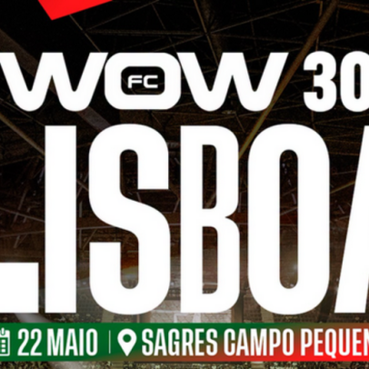 WOW FC 30 apresentado: Portugal quer ser uma das capitais da MMA na Europa