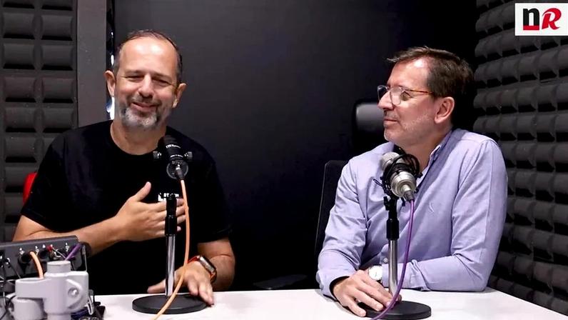 Fábio Medeiros e João Mesquita em entrevista ao Negócios Record