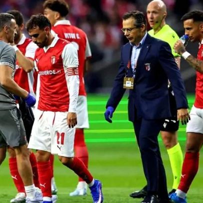 Ricardo Horta falha a segunda mão da meia-final da Liga Europa