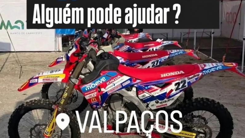 Moto roubada em Valpaços