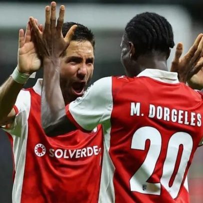 Sp. Braga é caso único na Europa, sem Bayern, Arsenal ou PSG