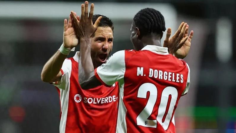 Sp. Braga é caso único na Europa, sem Bayern, Arsenal ou PSG
