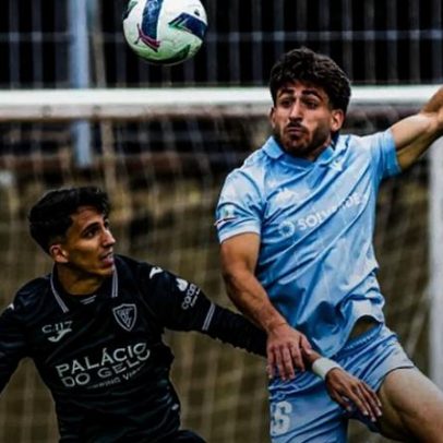 Ac. Viseu-Vizela empata 0-0, segue a caminhada pela subida