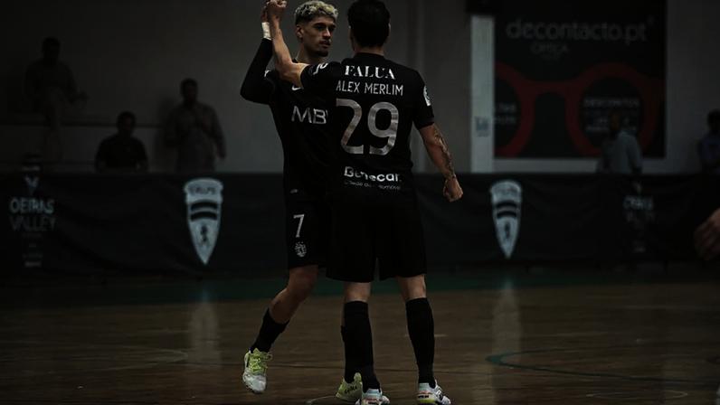 Sporting vence Leões de Porto Salvo e segue para a Champions
