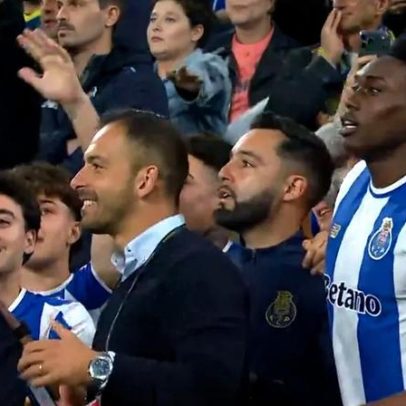 Vasco Sousa na festa do FC Porto: afirmou ter feito parte desde o início