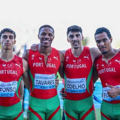 Portugal fica em quarto nos 4x400 metros dos Mundiais de estafetas