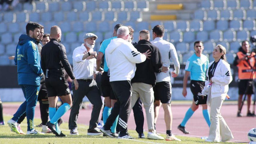 Casa Pia-Tondela terminou com uma enorme confusão
