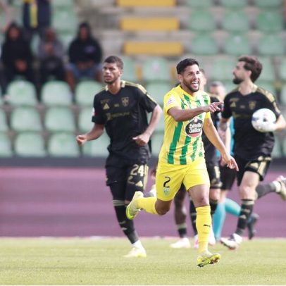 Tondela vence Casa Pia 0-1 com autogolo de Ganso, reacende esperanças