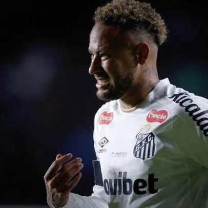 Neymar envolvido em incidente com Robinho Jr. durante treino no Santos