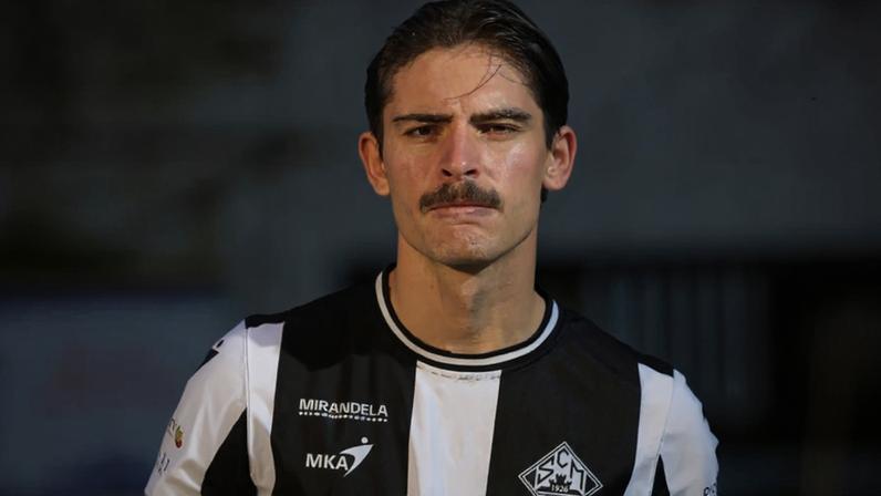 Lucca Giuntini, ex-Mirandela, é o segundo reforço anunciado pelos ribatejanos