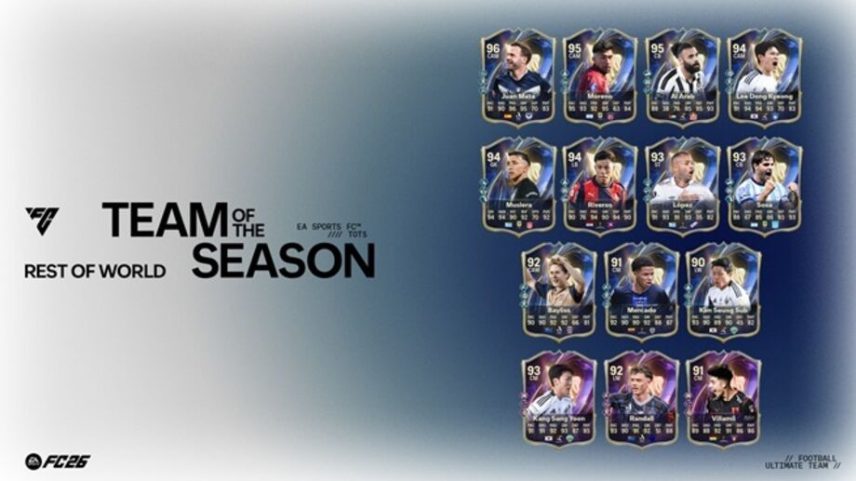 EA Sports FC anuncia a Equipa do Ano