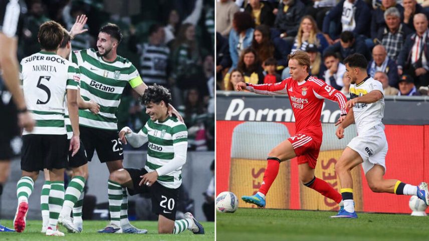 Confrontos diretos entre Benfica e Sporting definem posição na Liga
