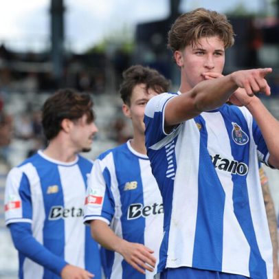 Porto B vence Felgueiras 1-0 com ineficácia do visitante