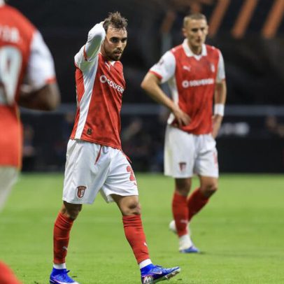 Ricardo Horta e mais três do Sp. Braga são opção para jogo com Friburgo