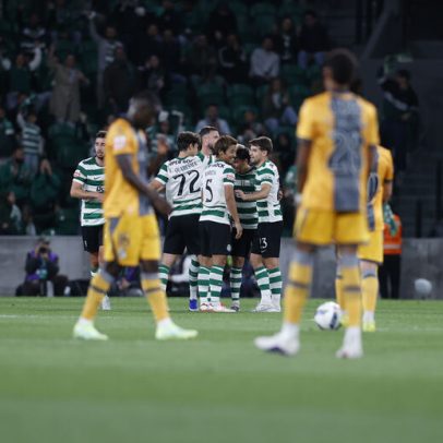 Sporting vence V. Guimarães por 5-1 num duelo de cinco factos
