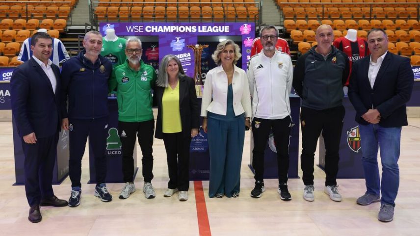 Apresentação da Champions em Coimbra